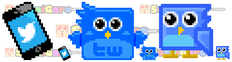 pixel art twitter アイコン サンプル