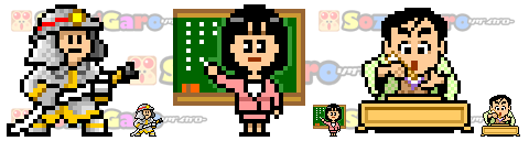 pixel art 職業 アイコン サンプル