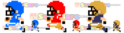 pixel art アメリカンフットボール アイコン サンプル