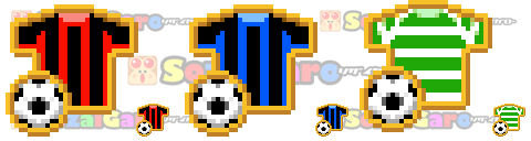 pixel art サッカー アイコン サンプル