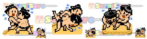 pixel art 相撲 アイコン サンプル