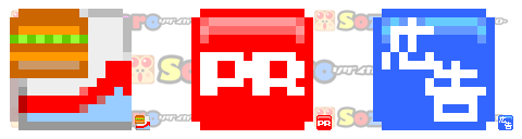 経済 アイコン 16pixel サンプル