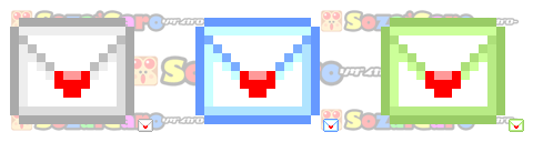 マーク アイコン 16pixel サンプル