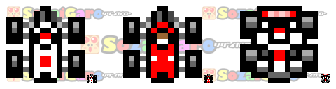 自動車 アイコン 16pixel サンプル