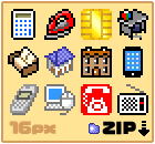 pixel art zip download Mini Home appliances